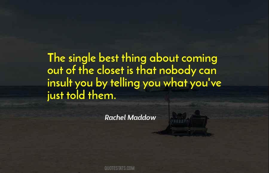 Single Best Quotes #351842