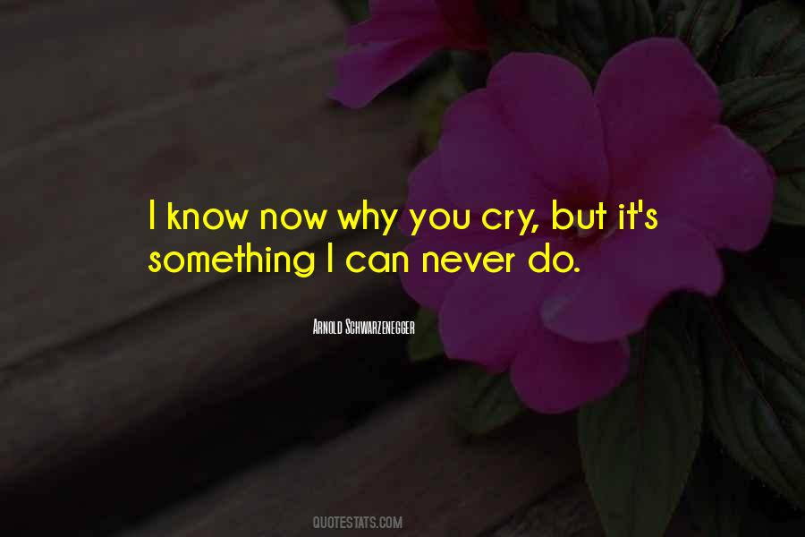 You Cry Quotes #1344401