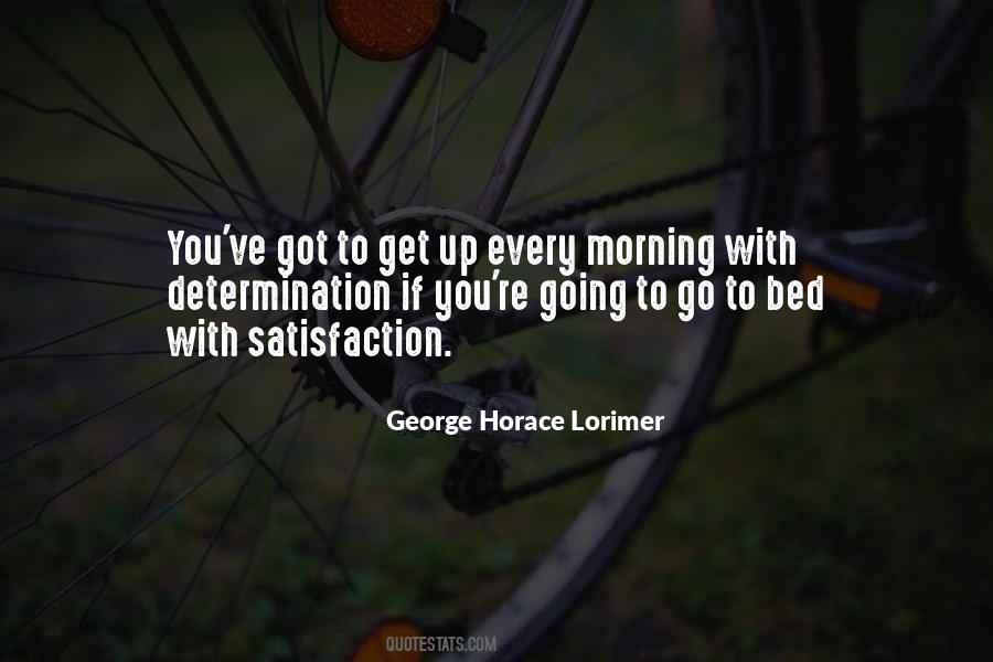 Morning Determination Quotes #1400452