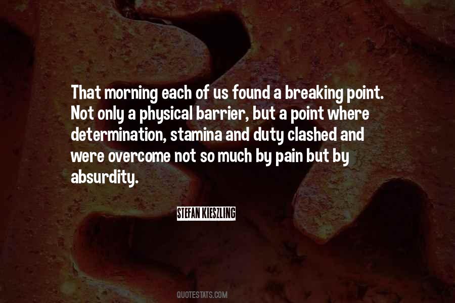 Morning Determination Quotes #980194