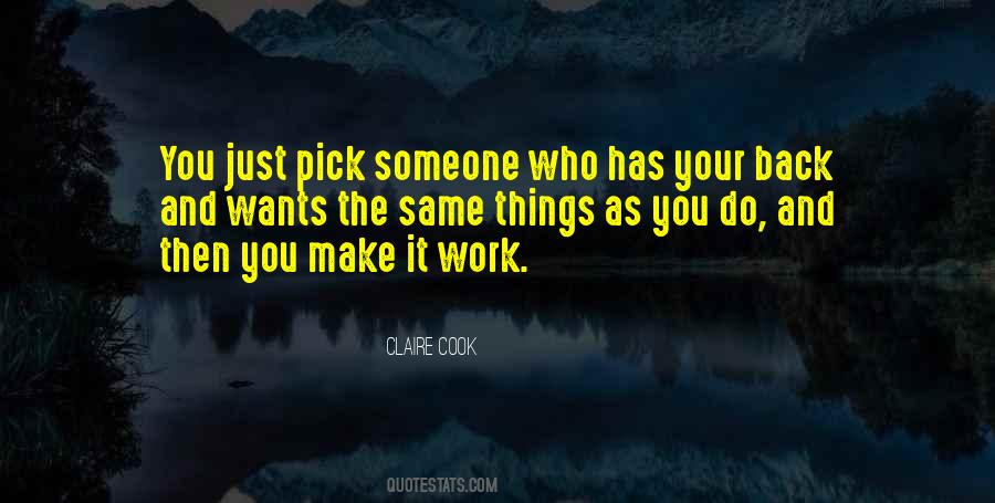 Someone Who Has Your Back Quotes #1290871