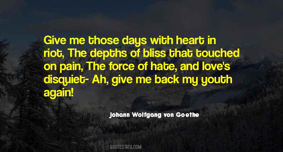 Back In My Days Quotes #1420175