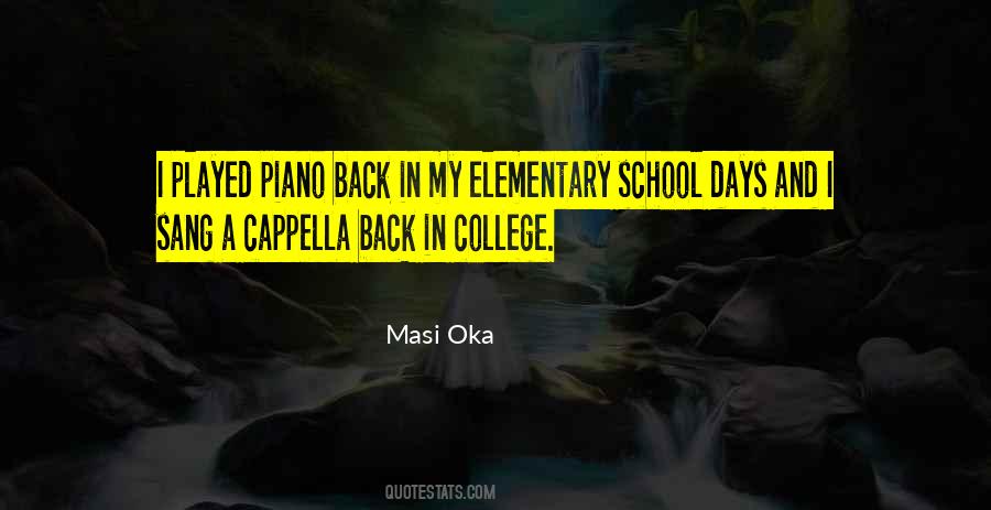 Back In My Days Quotes #637915