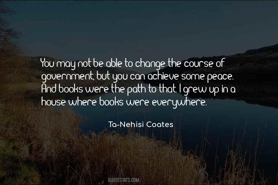 Quotes About Peace And Change #1168512