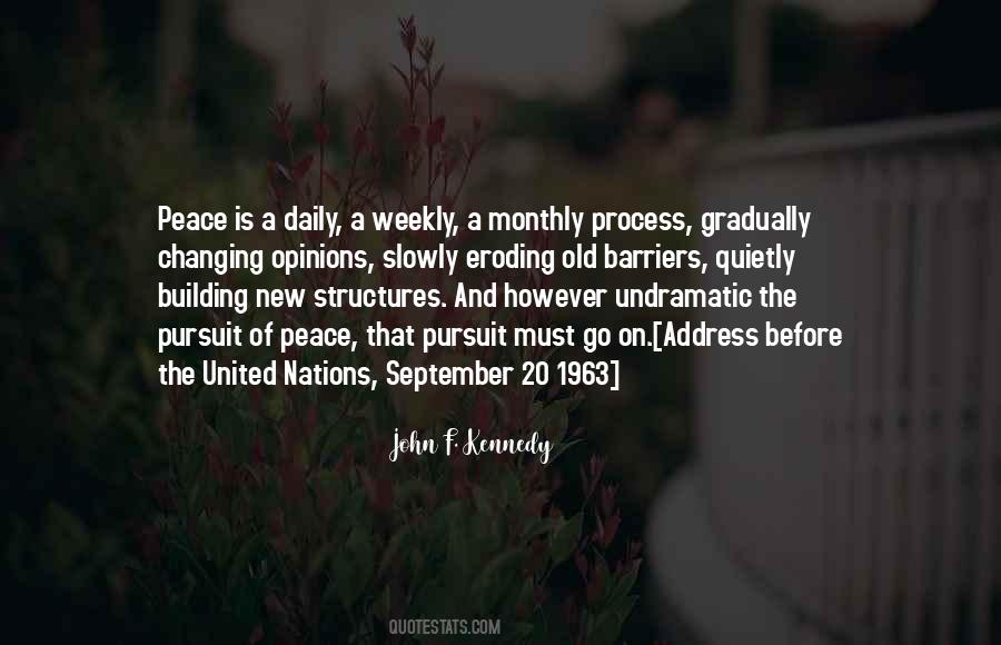 Quotes About Peace And Change #1258170