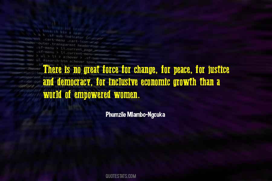Quotes About Peace And Change #1263295