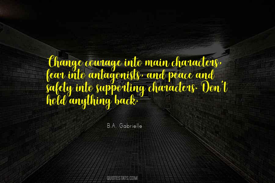 Quotes About Peace And Change #1290753