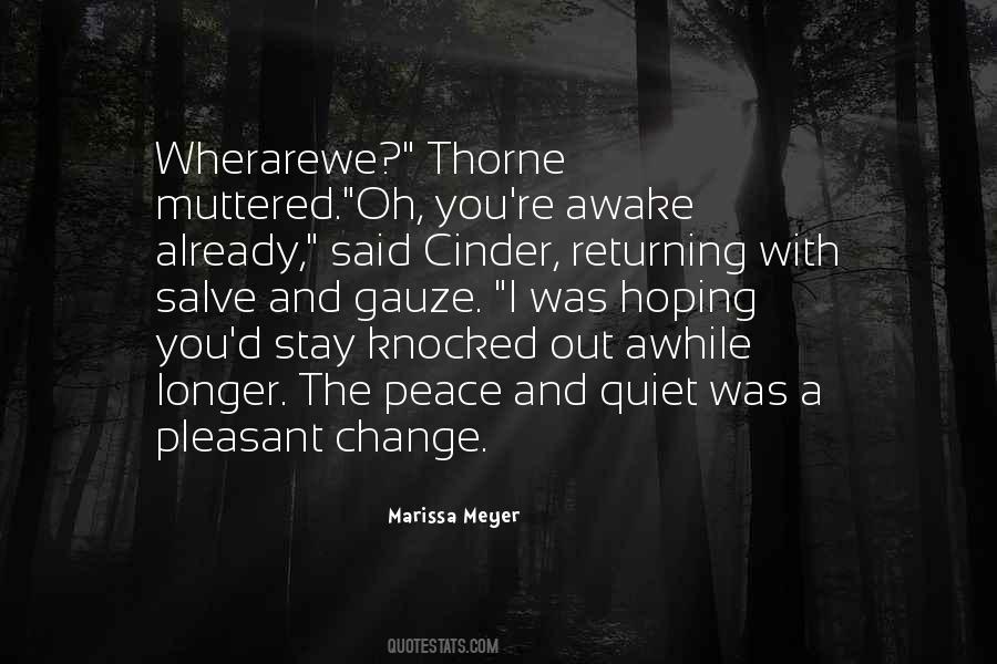 Quotes About Peace And Change #1302484
