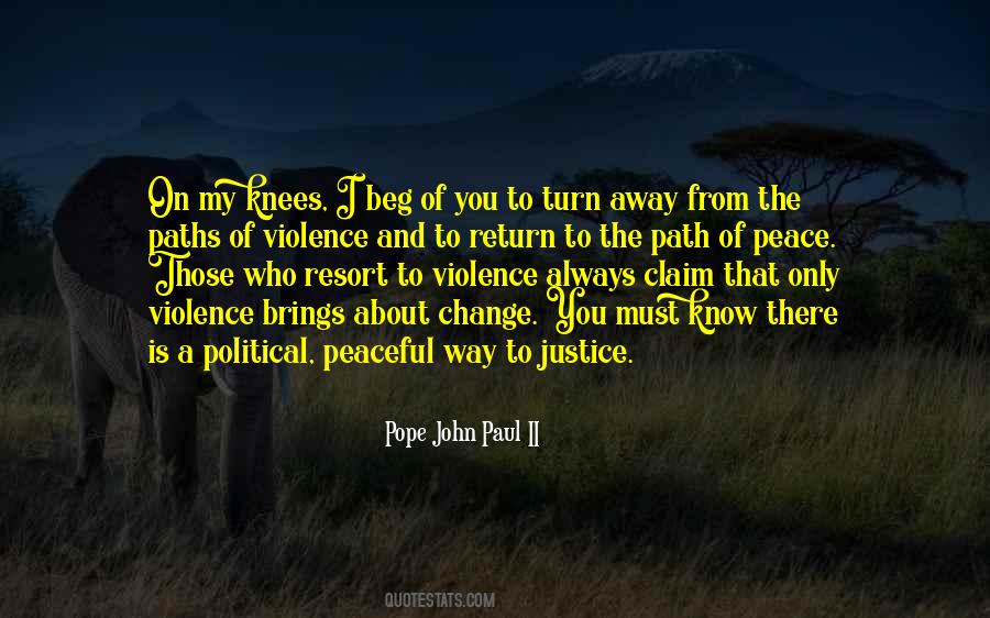 Quotes About Peace And Change #1527249