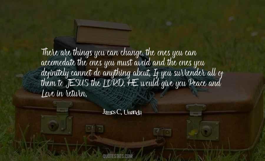Quotes About Peace And Change #157012