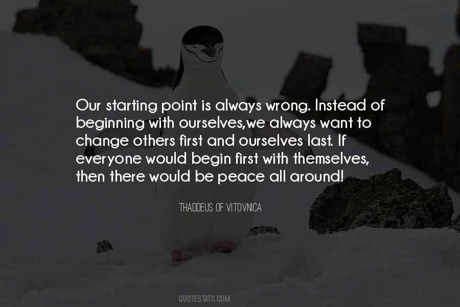 Quotes About Peace And Change #1585150