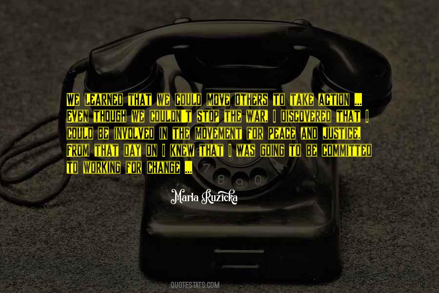 Quotes About Peace And Change #1610423