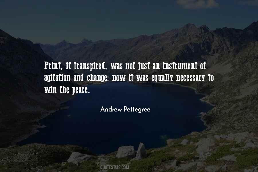 Quotes About Peace And Change #1662566