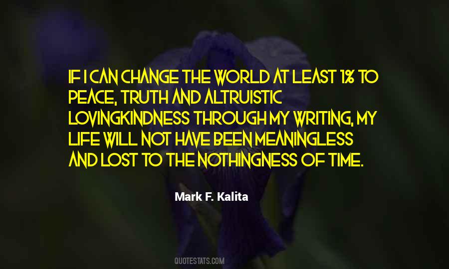 Quotes About Peace And Change #1829471