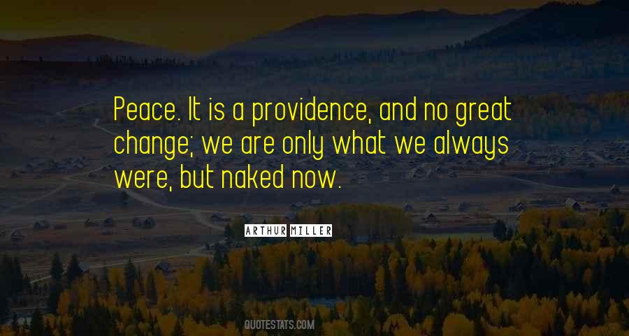 Quotes About Peace And Change #199145