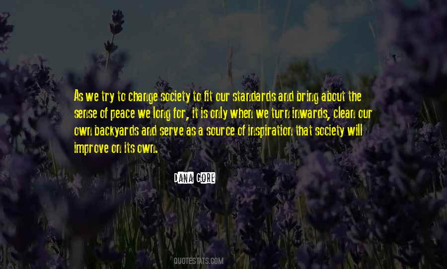Quotes About Peace And Change #998671