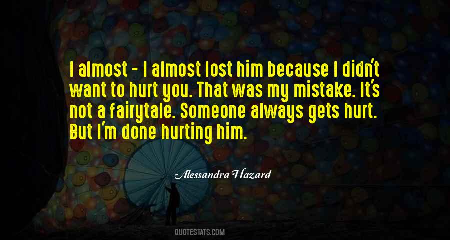 Almost Lost You Quotes #1356109