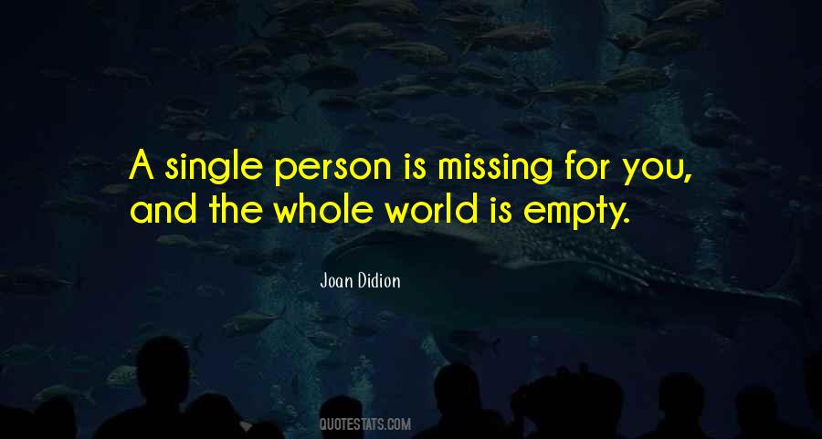 Person Missing Quotes #1301364