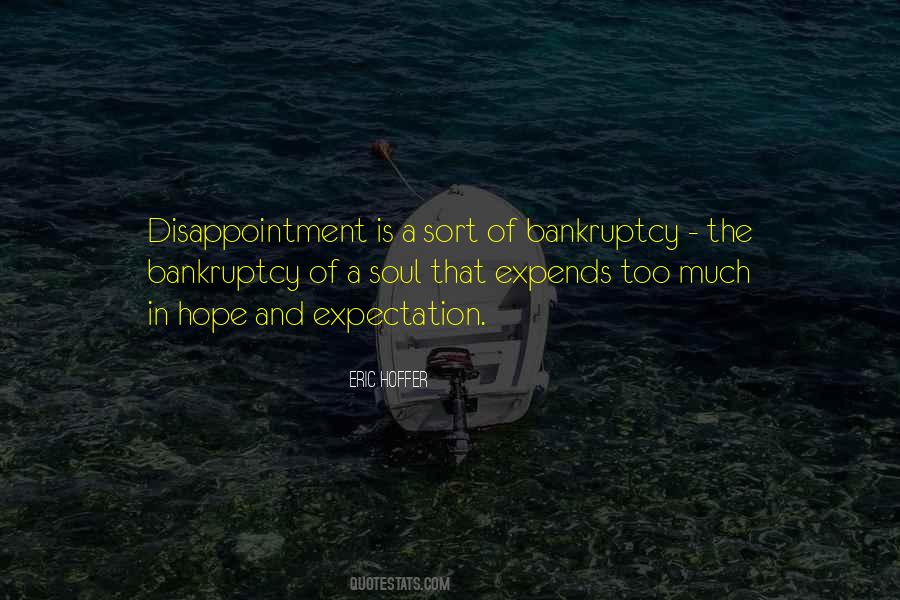 Hope And Disappointment Quotes #1614277