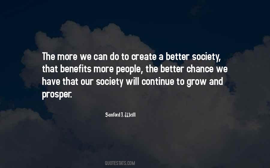 Better Society Quotes #804679