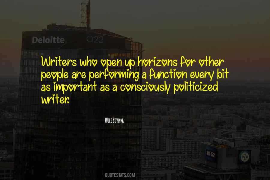 Open Your Horizons Quotes #622359