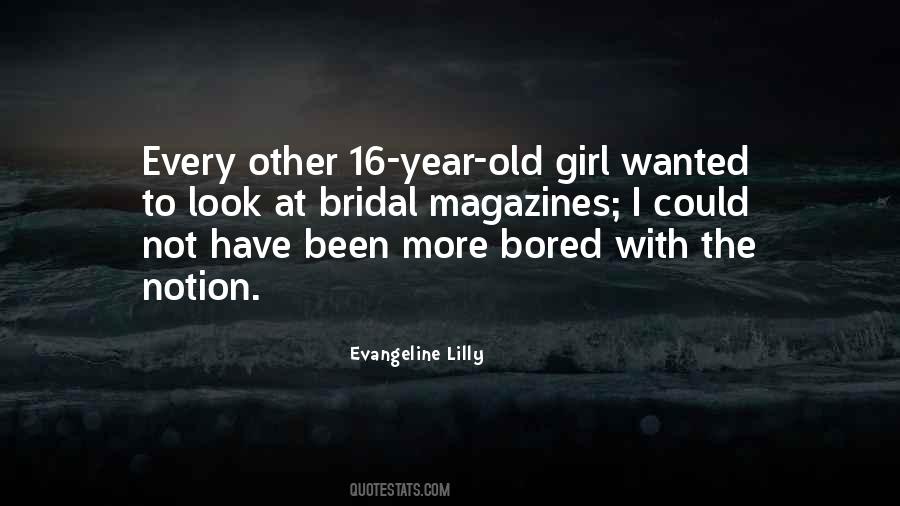 16 Year Quotes #1481321