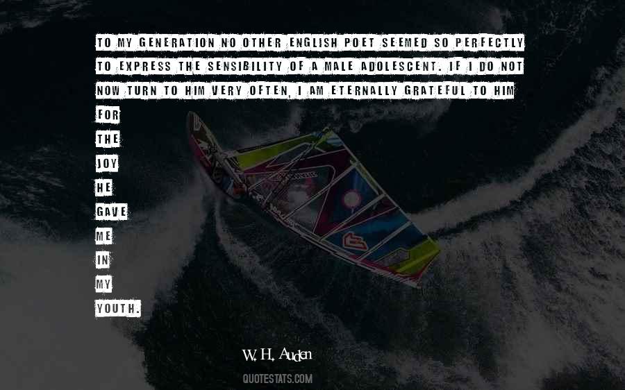 Me Generation Quotes #1049298