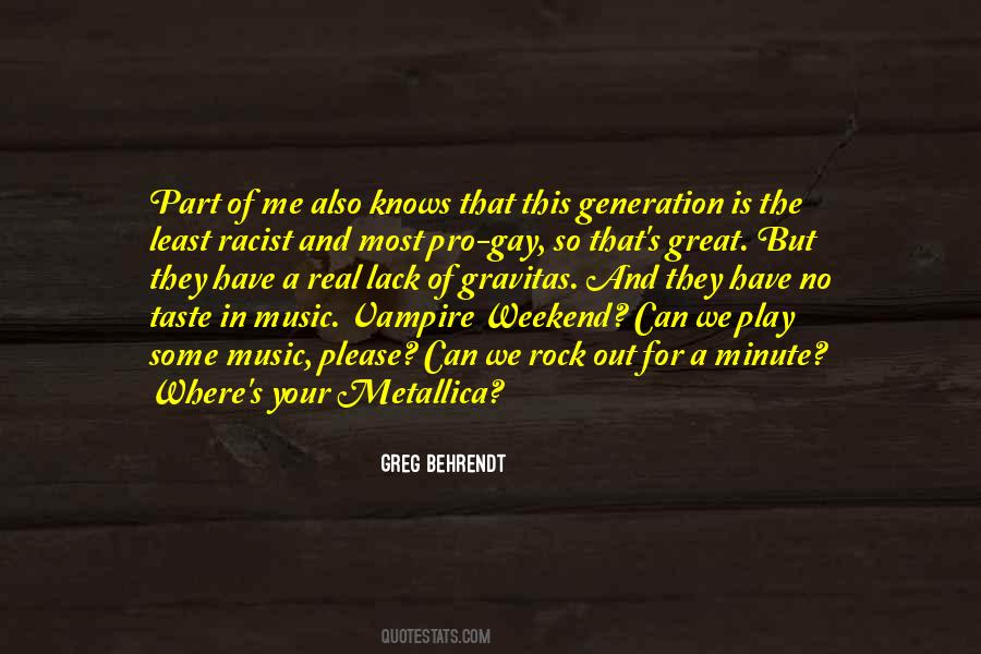Me Generation Quotes #821897