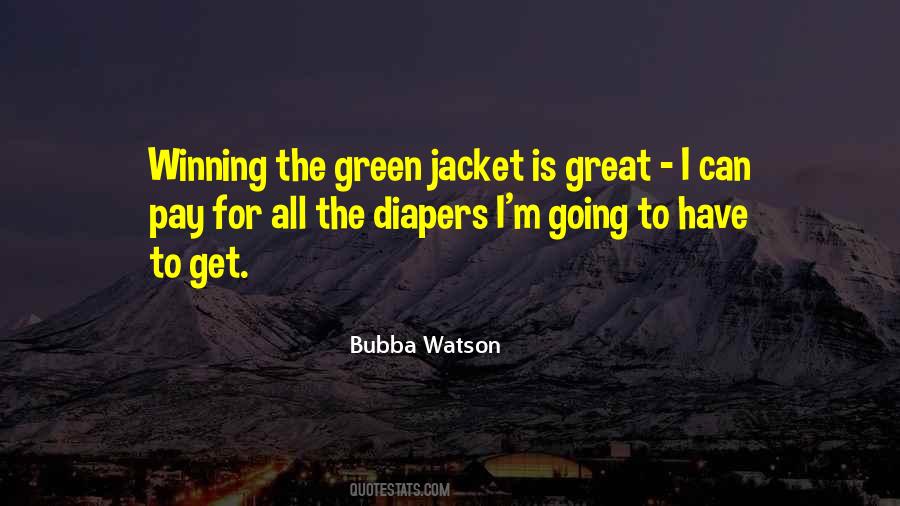 Green Jacket Quotes #1005075
