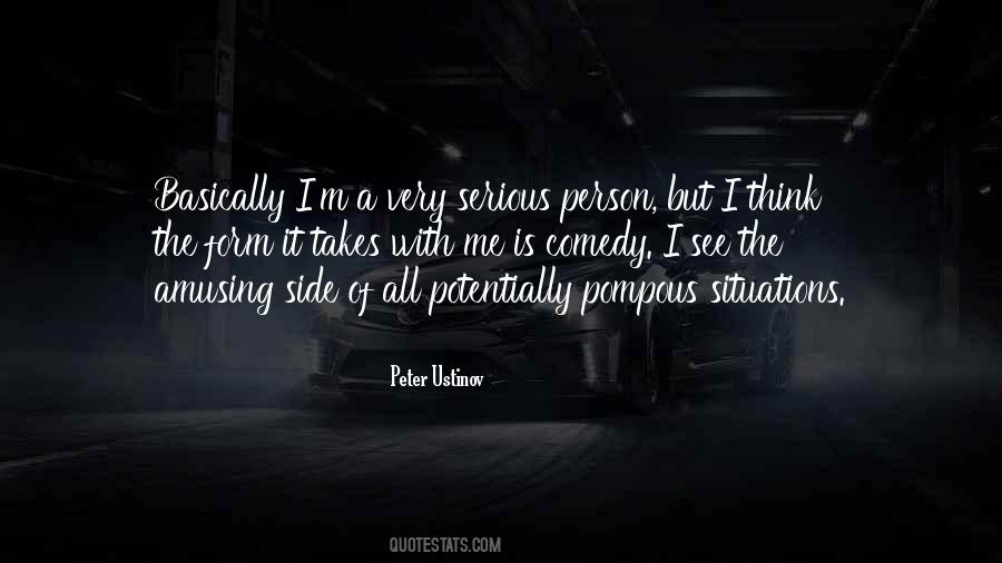 Comedy Person Quotes #1366564