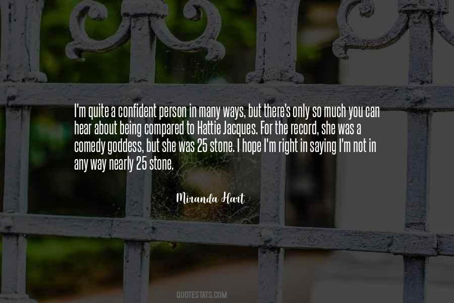 Comedy Person Quotes #1371778