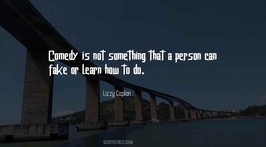 Comedy Person Quotes #171322
