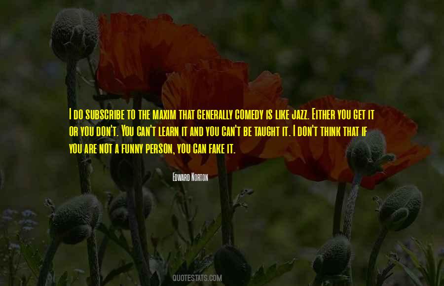 Comedy Person Quotes #430131