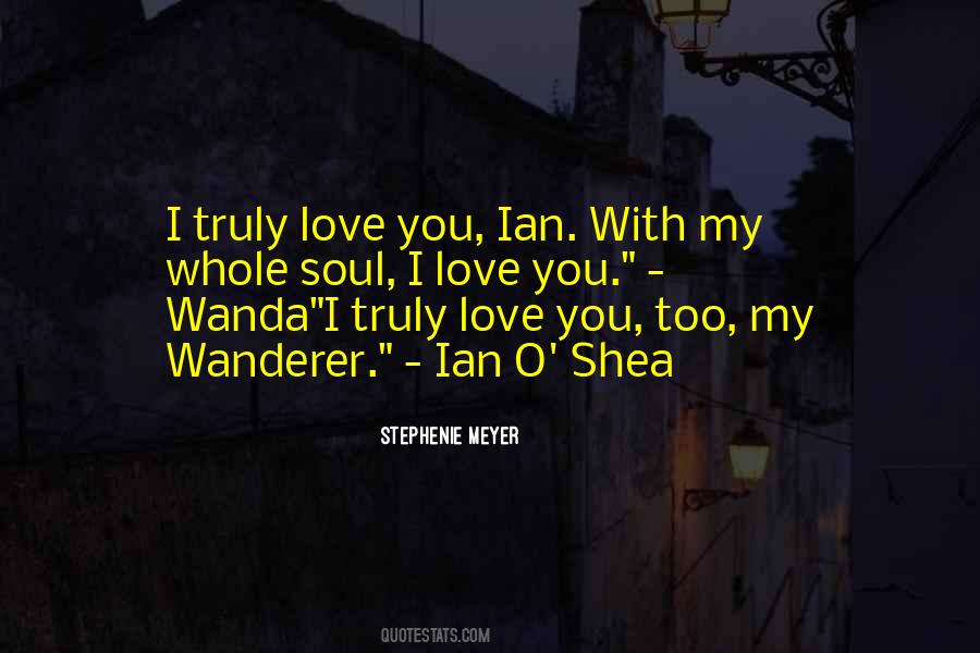 Wanderer Love Quotes #549493