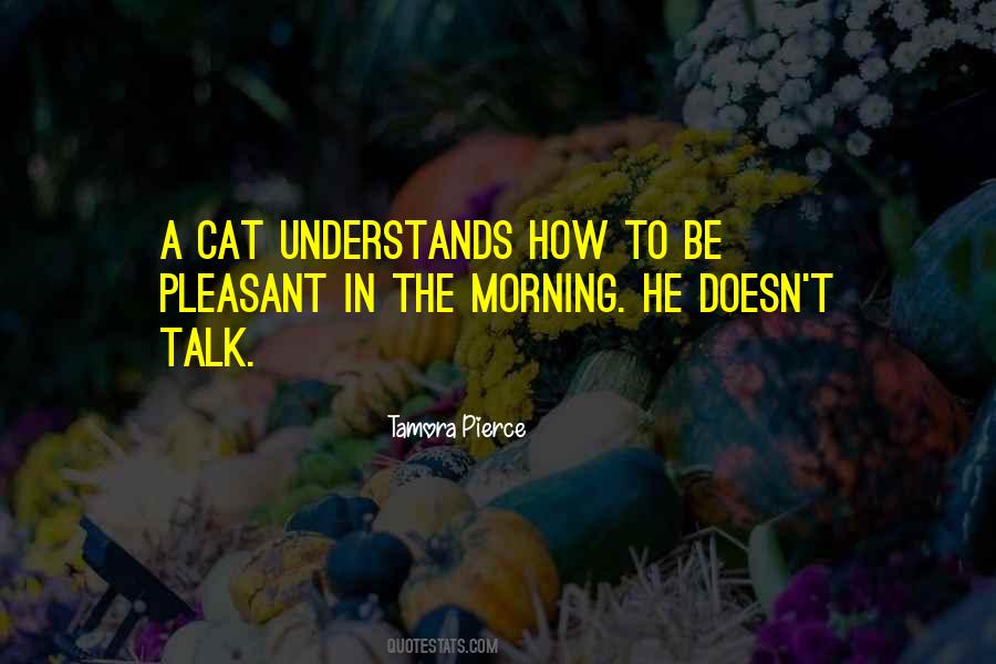 Morning Cat Quotes #1079005