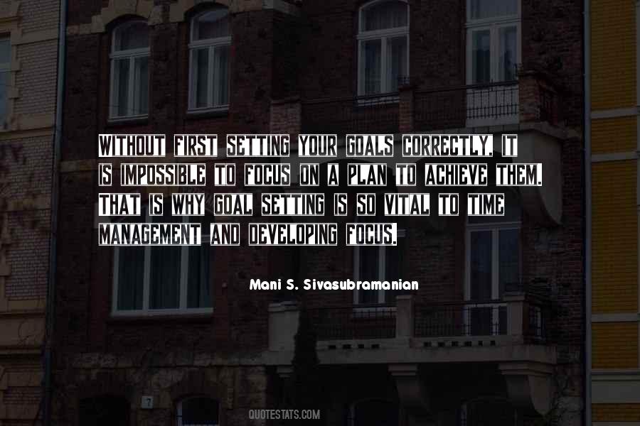 A Goal Without A Plan Is Just A Wish Quotes #426611