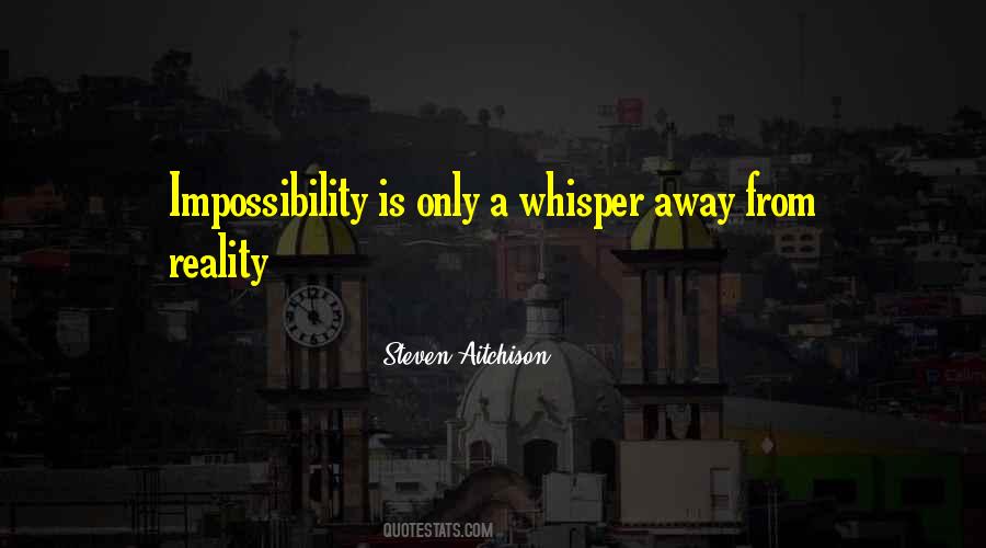 Away From Reality Quotes #376750