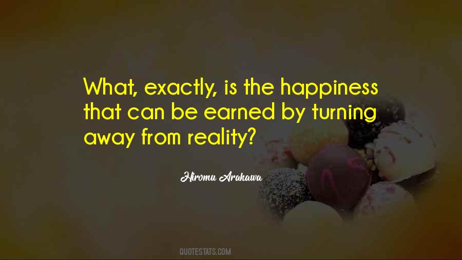 Away From Reality Quotes #46810
