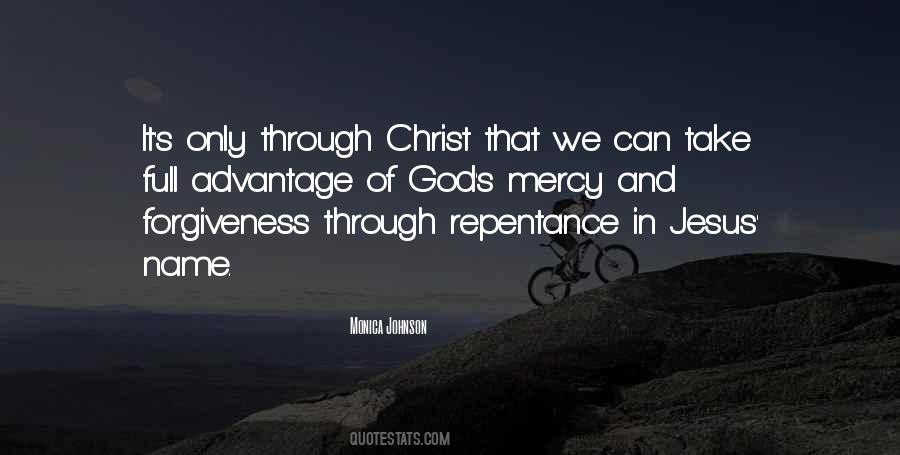 Through Christ Quotes #16969