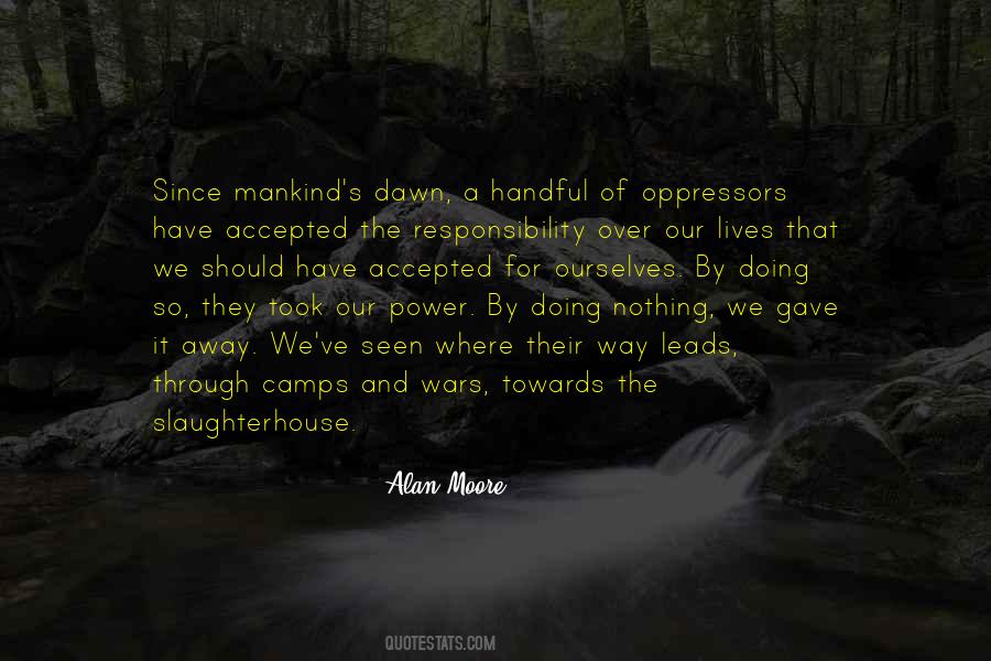 Oppression Power Quotes #1447330
