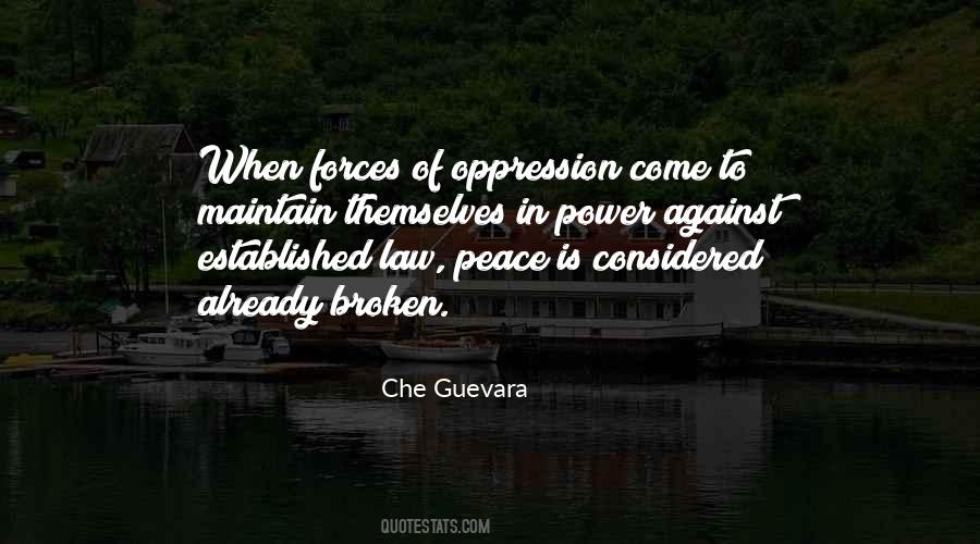 Oppression Power Quotes #589737
