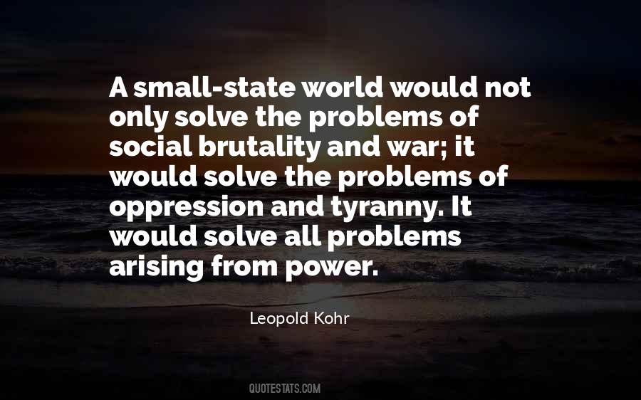 Oppression Power Quotes #818863