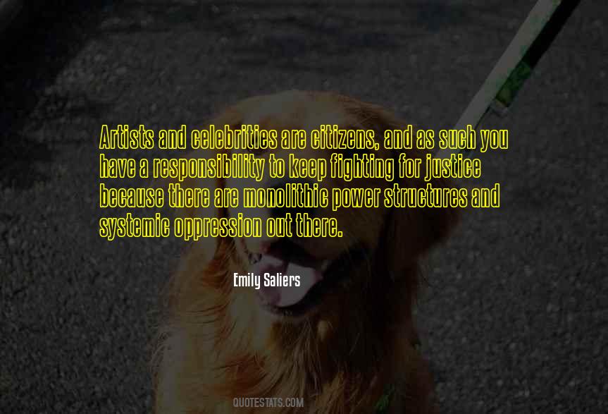 Oppression Power Quotes #958992