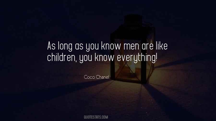 As Long As You Know Quotes #344967