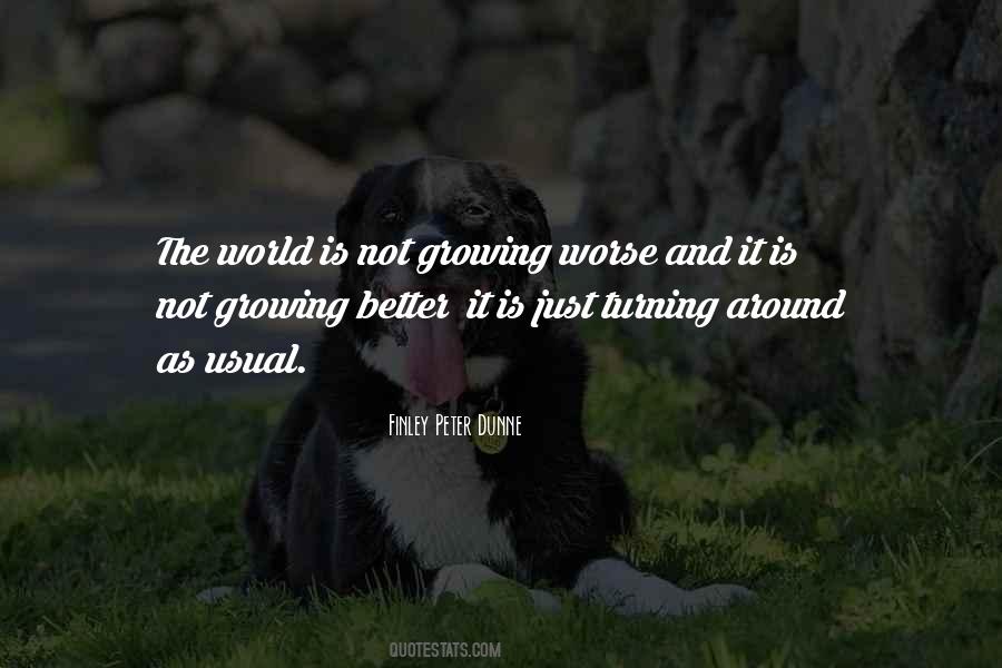 Not Growing Quotes #1439448