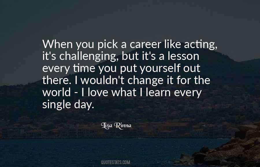 Change Career Quotes #586679