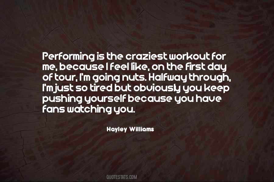 Workout For Me Quotes #1307377