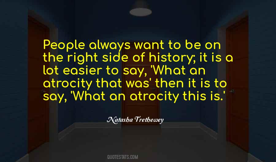 The Right Side Of History Quotes #20963