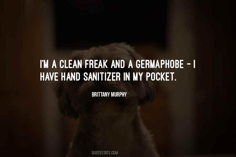 Germaphobe Quotes #84144