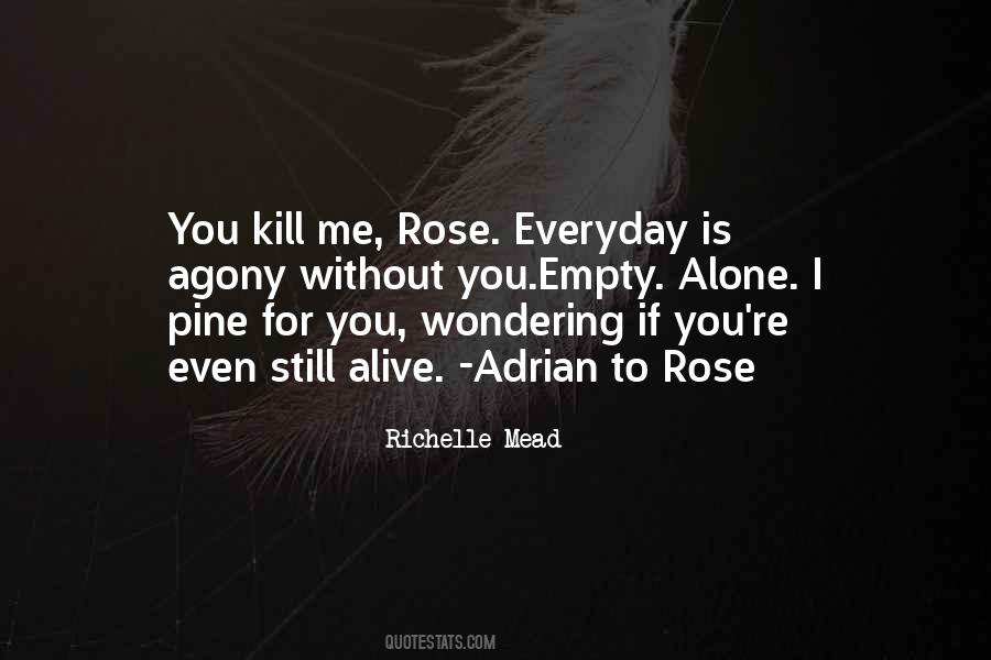 Alone Empty Quotes #1398064